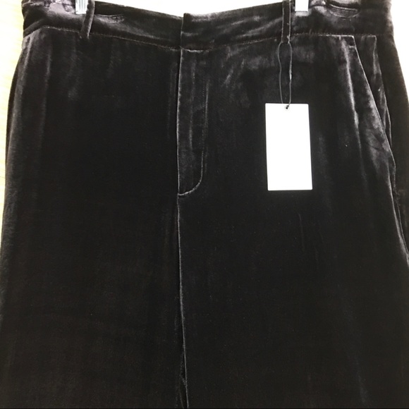 NWT ZARA Fluid Velvet Pants Trousers Limited Edition Sz XXL - Picture 9 of 14